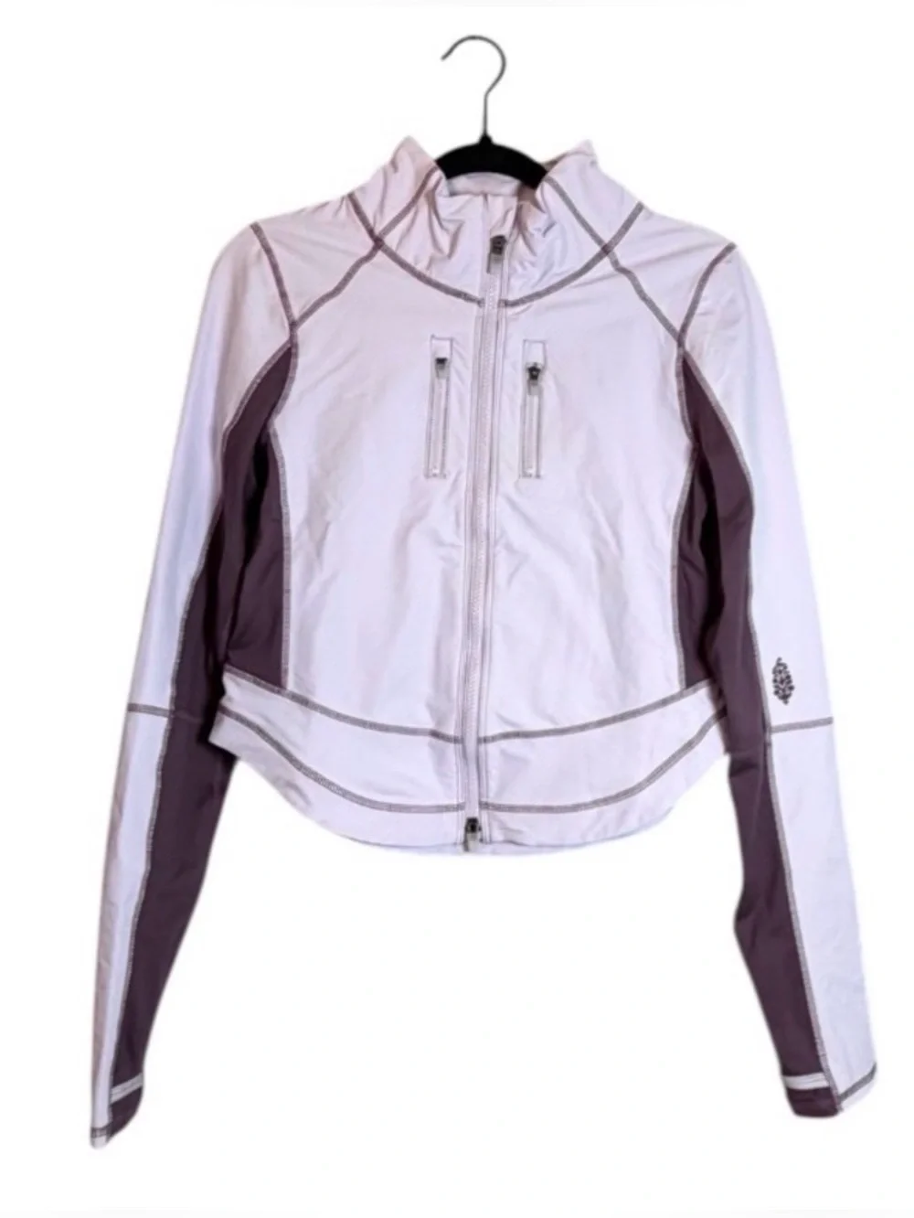 Free People Movement 🔥 Dasher Run Jacket Lavender Shadow Purple **Please Read**